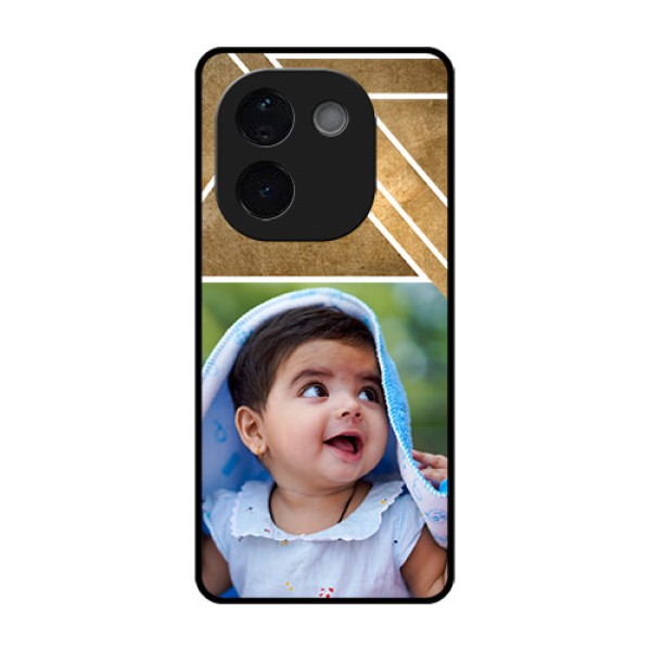 iQOO Z9s Pro 5G Custom Glass Phone CaseGradient Abstract Texture Design iQOO Z9s Pro 5G Custom Glass Phone CaseGradient Abstract Texture Design