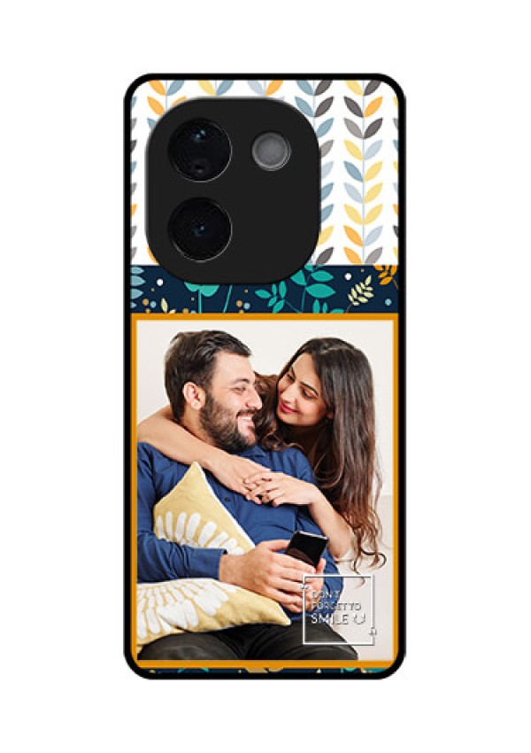 iQOO Z9s Pro 5G Custom Glass Phone CasePattern Design