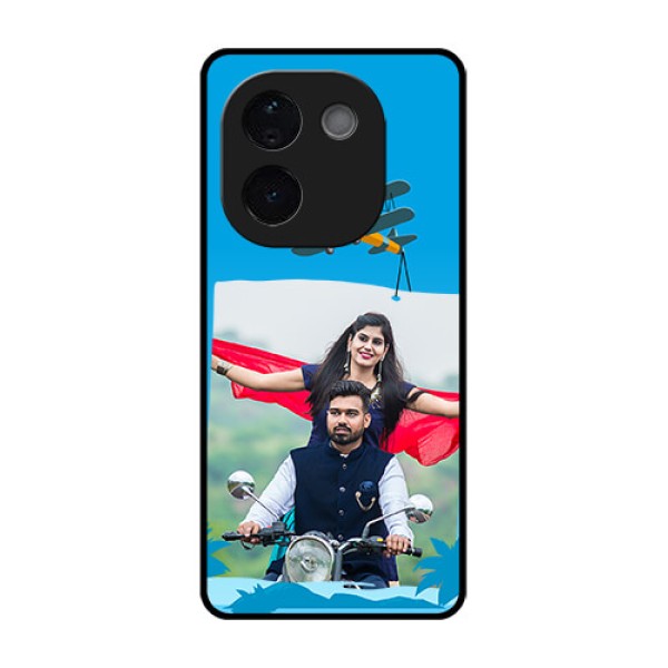 iQOO Z9s Pro 5G Custom Glass Phone CaseTraveller Design