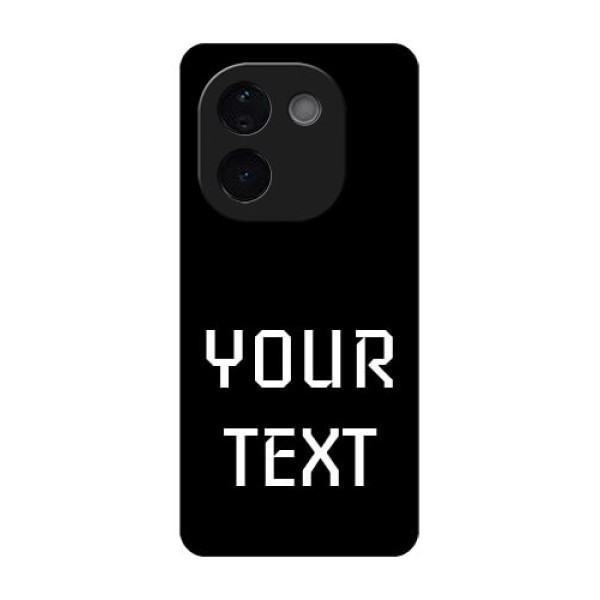 iQOO Z9s Pro 5G Custom Glass Phone CaseYour Name Design