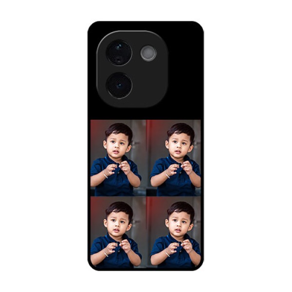 iQOO Z9s Pro 5G Custom Glass Phone Case4 Image Holder Design
