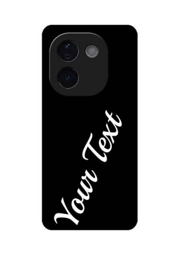 iQOO Z9s Pro 5G Custom Glass Phone CaseWith Your Name Design