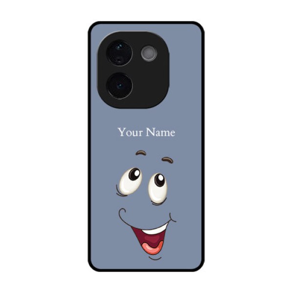 iQOO Z9s Pro 5G Custom Glass Phone CaseLaughing Cartoon Face Design iQOO Z9s Pro 5G Custom Glass Phone CaseLaughing Cartoon Face Design