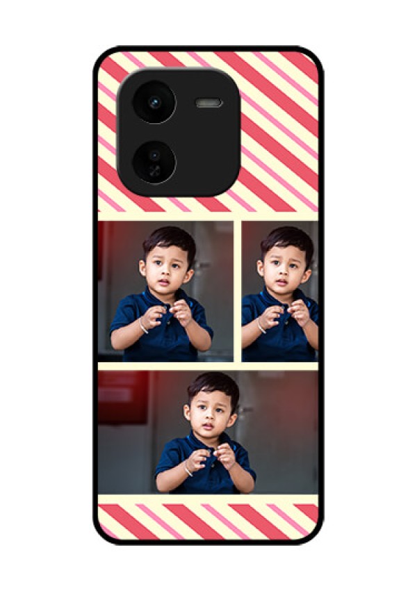 iQOO Z9X 5G Custom Glass Phone CasePicture Upload Mobile Case Design