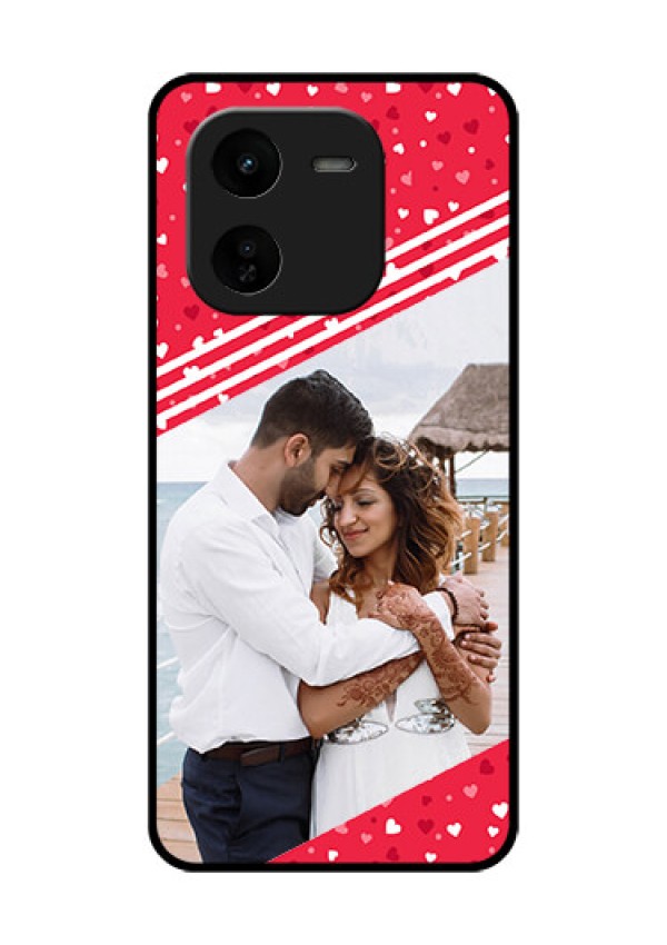 iQOO Z9X 5G Custom Glass Phone CaseValentines Gift Design