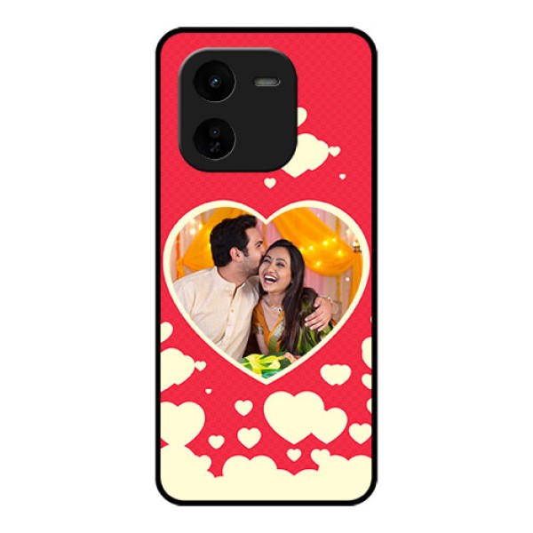 iQOO Z9X 5G Custom Glass Phone CaseLove Symbols Phone Cover Design iQOO Z9X 5G Custom Glass Phone CaseLove Symbols Phone Cover Design