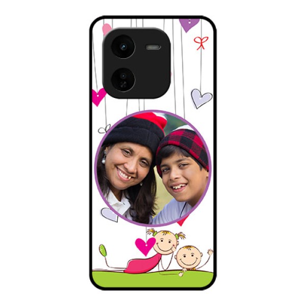 iQOO Z9X 5G Custom Glass Phone CaseCute Kids Phone Case Design iQOO Z9X 5G Custom Glass Phone CaseCute Kids Phone Case Design