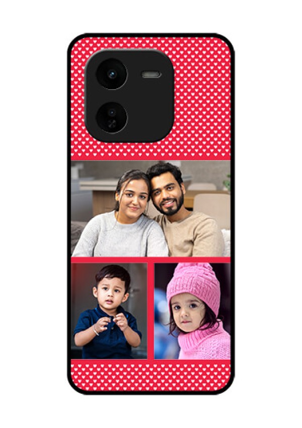 iQOO Z9X 5G Custom Glass Phone CaseBulk Photo Upload Design