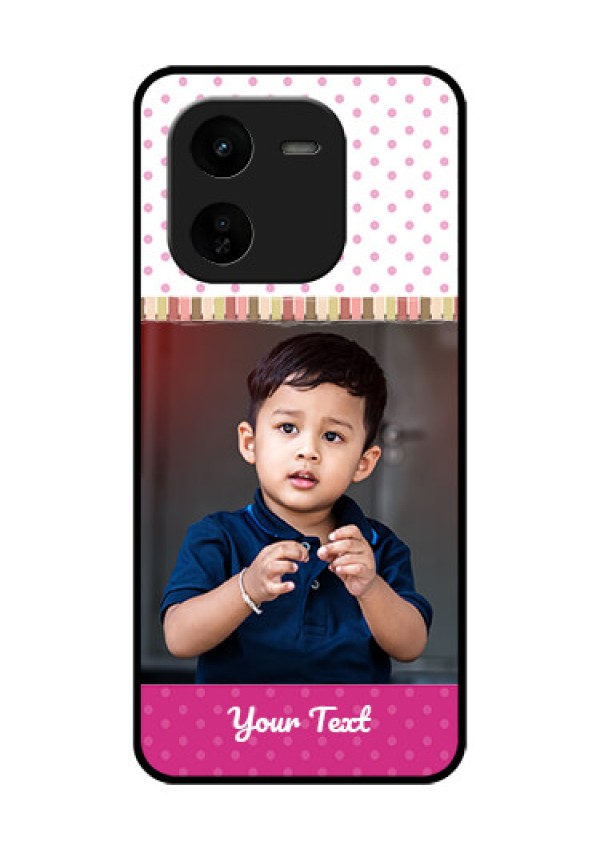 iQOO Z9X 5G Custom Glass Phone CaseCute Girls Cover Design