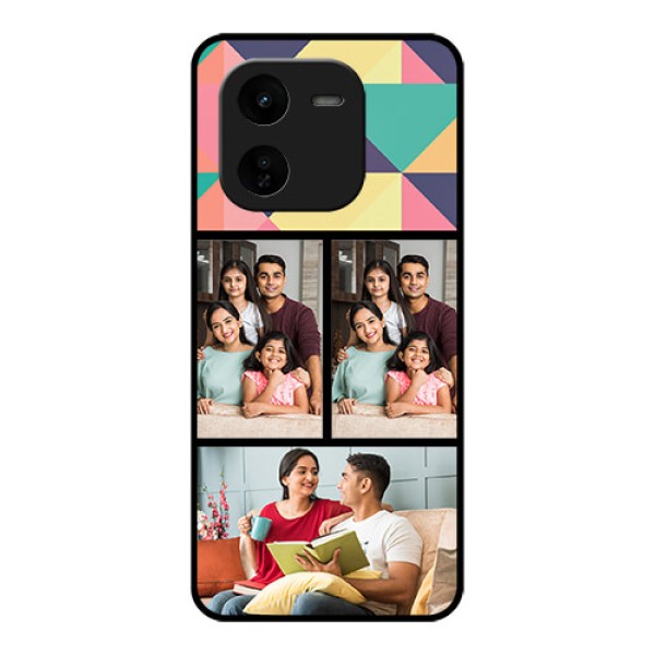 iQOO Z9X 5G Custom Glass Phone CaseBulk Pic Upload Design