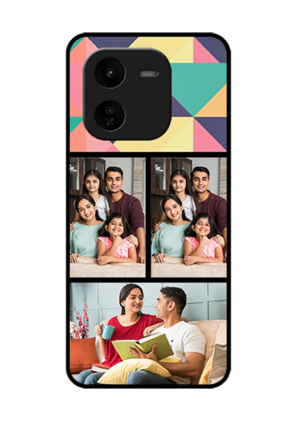 iQOO Z9X 5G Custom Glass Phone CaseBulk Pic Upload Design