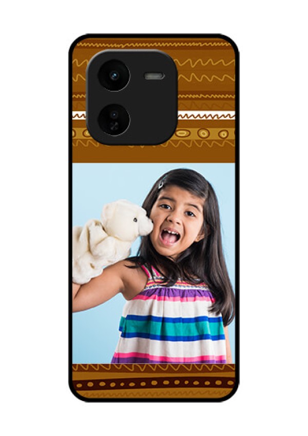 iQOO Z9X 5G Custom Glass Phone CaseFriends Picture Upload Design