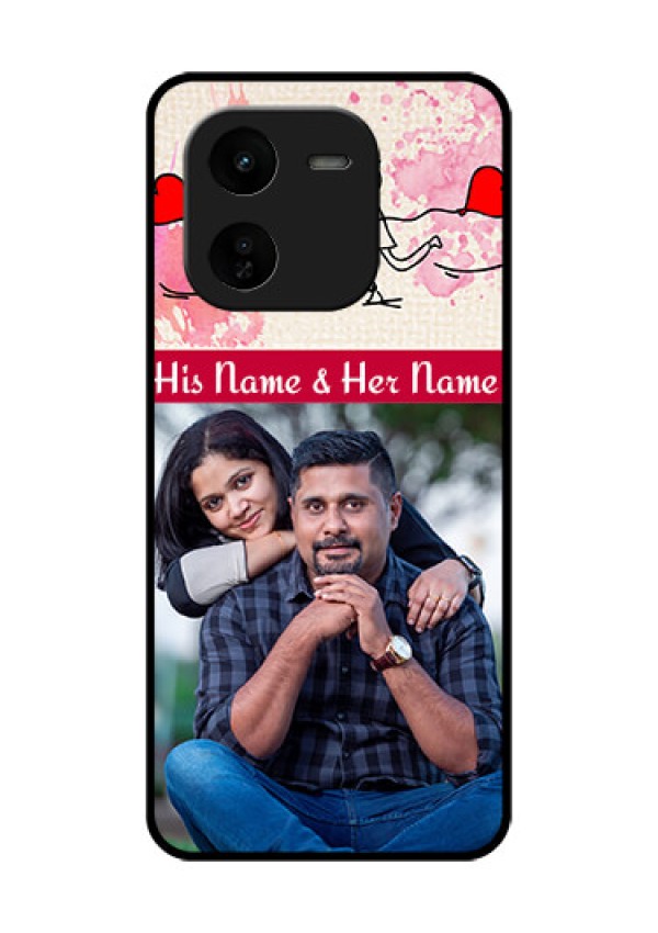 iQOO Z9X 5G Custom Glass Phone CaseYou And Me Case Design