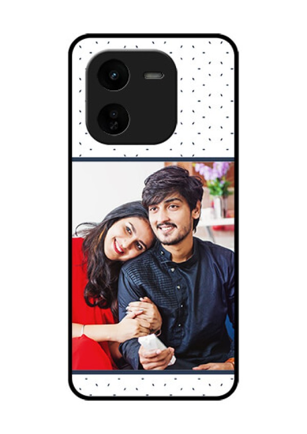 iQOO Z9X 5G Custom Glass Phone CasePremium Dot Design