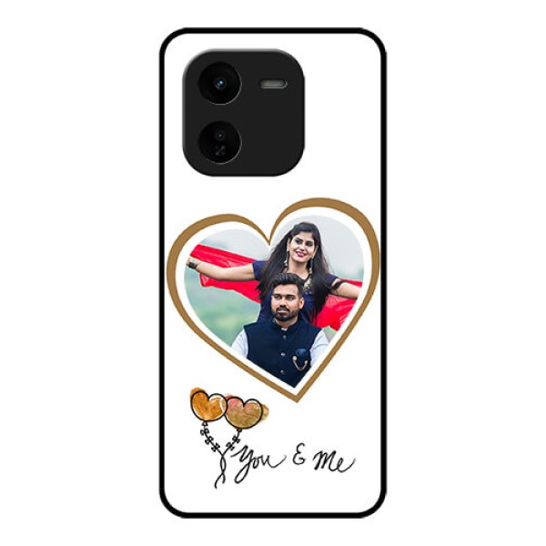 iQOO Z9X 5G Custom Glass Phone CaseYou and Me Design