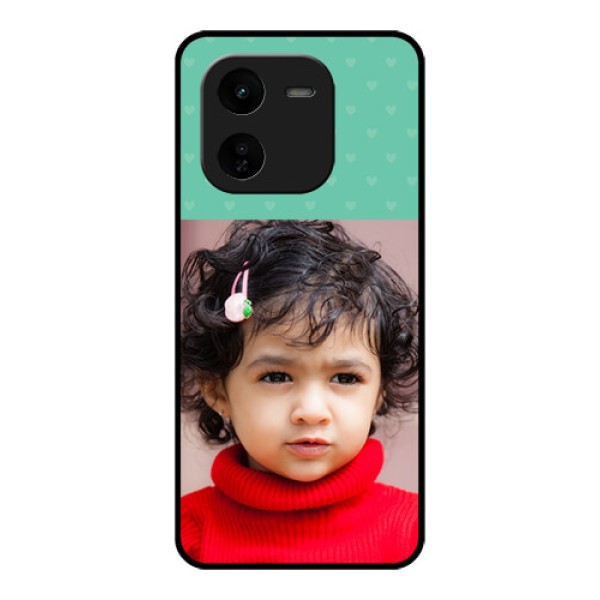 iQOO Z9X 5G Custom Glass Phone CaseLovers Picture Design