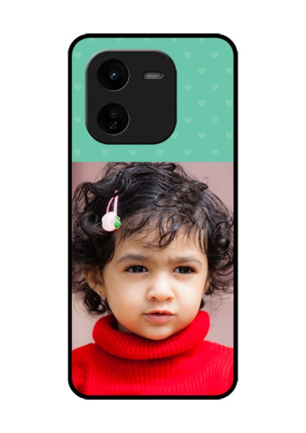 iQOO Z9X 5G Custom Glass Phone CaseLovers Picture Design