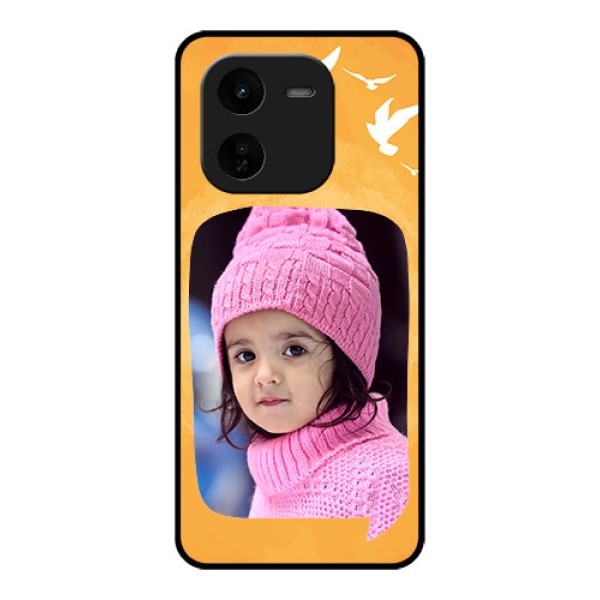 iQOO Z9X 5G Custom Glass Phone CaseWater Color Design With Bird Icons iQOO Z9X 5G Custom Glass Phone CaseWater Color Design With Bird Icons