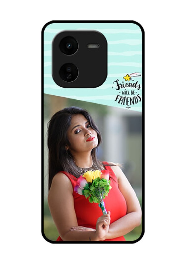 iQOO Z9X 5G Custom Glass Phone CaseFriends Picture Icon Design