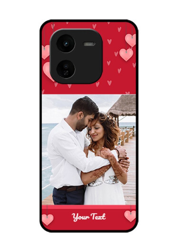 iQOO Z9X 5G Custom Glass Phone CaseValentines Day Design
