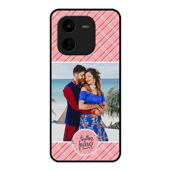 iQOO Z9X 5G Custom Glass Phone CaseTogether Forever Design