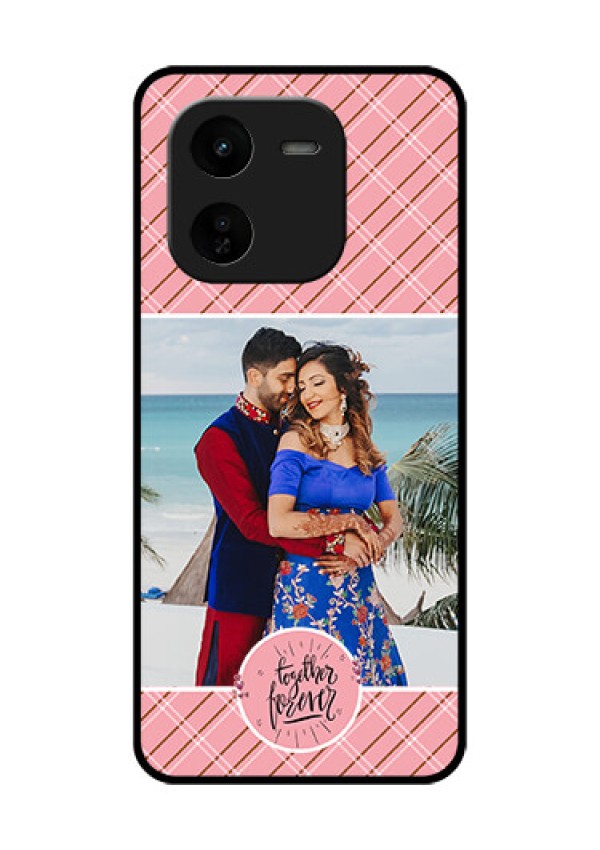 iQOO Z9X 5G Custom Glass Phone CaseTogether Forever Design