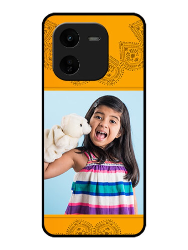 Custom iQOO Z9X 5G Custom Glass Phone CasePhoto Wedding Design