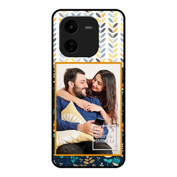 iQOO Z9X 5G Custom Glass Phone CasePattern Design