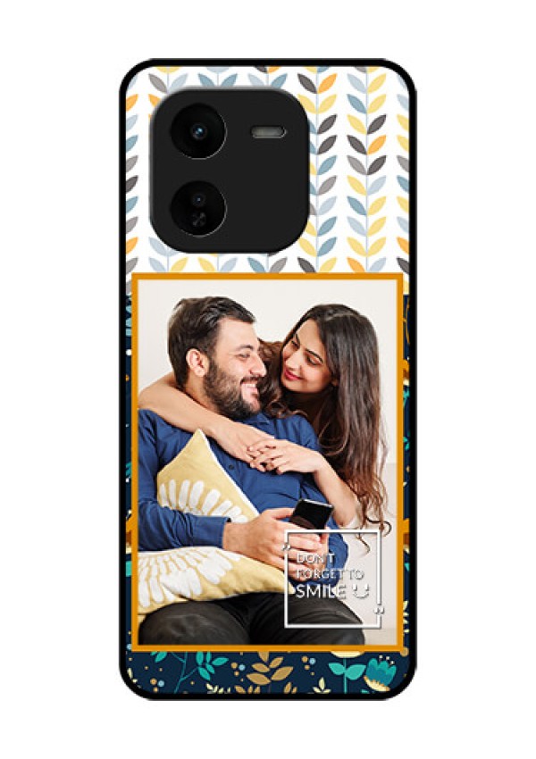 iQOO Z9X 5G Custom Glass Phone CasePattern Design
