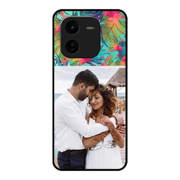 iQOO Z9X 5G Custom Glass Phone CaseWatercolor Floral Design iQOO Z9X 5G Custom Glass Phone CaseWatercolor Floral Design