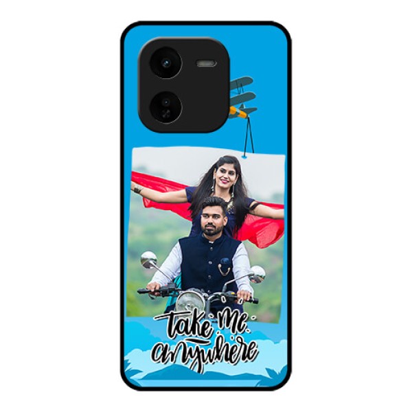 iQOO Z9X 5G Custom Glass Phone CaseTraveller Design