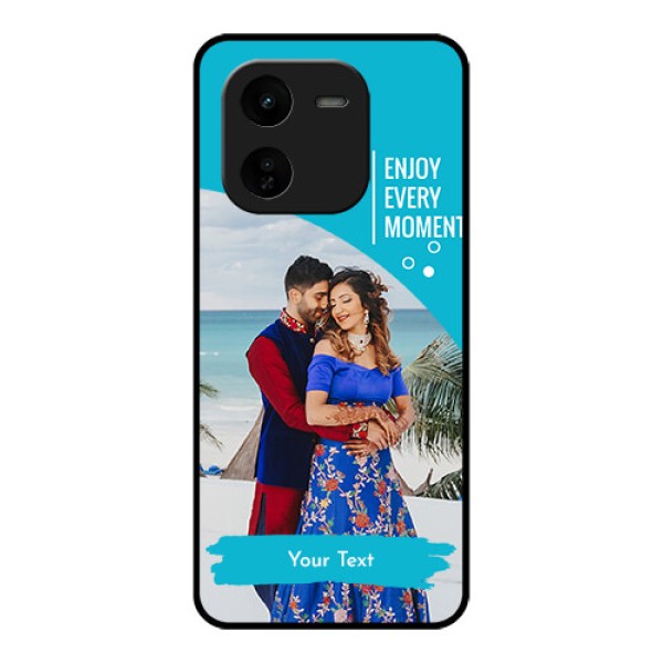 iQOO Z9X 5G Custom Glass Phone CaseHappy Moment Design