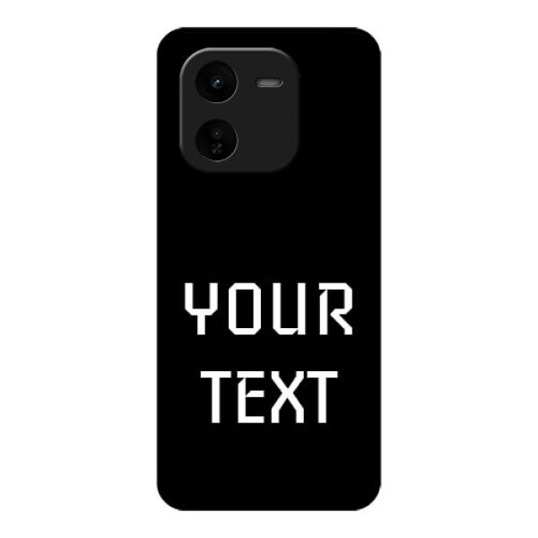 iQOO Z9X 5G Custom Glass Phone CaseYour Name Design