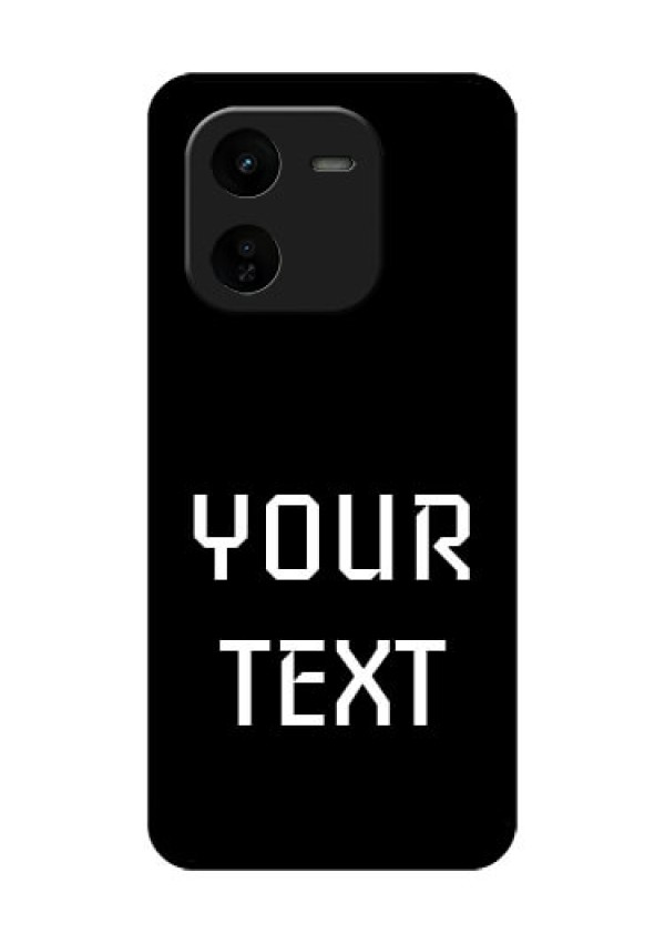 iQOO Z9X 5G Custom Glass Phone CaseYour Name Design