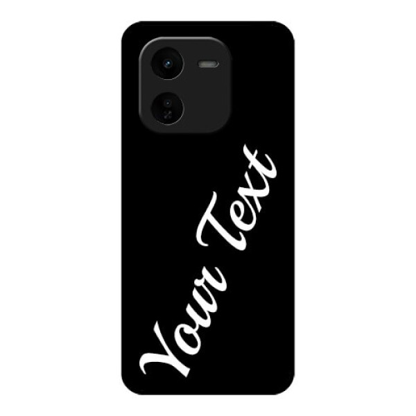 iQOO Z9X 5G Custom Glass Phone CaseWith Your Name Design