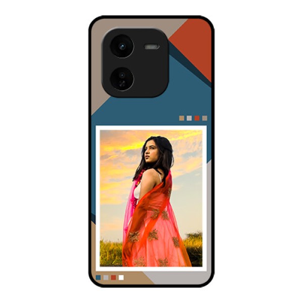 iQOO Z9X 5G Custom Glass Phone CaseRetro Color Pallet Design iQOO Z9X 5G Custom Glass Phone CaseRetro Color Pallet Design