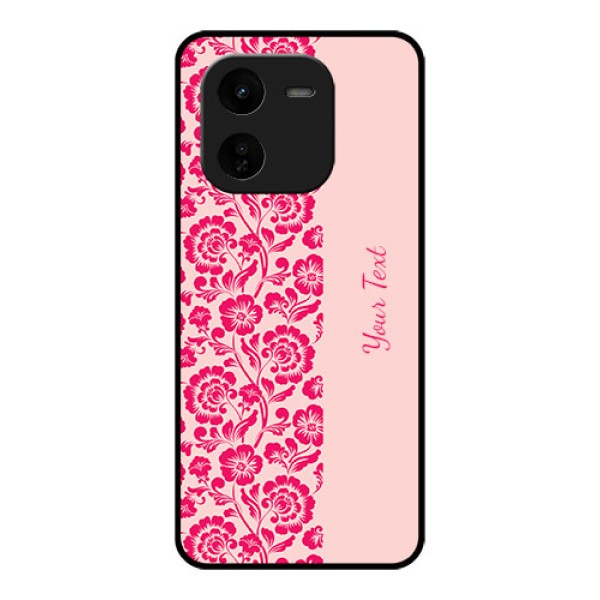 iQOO Z9X 5G Custom Glass Phone CaseAttractive Floral Pattern Design iQOO Z9X 5G Custom Glass Phone CaseAttractive Floral Pattern Design