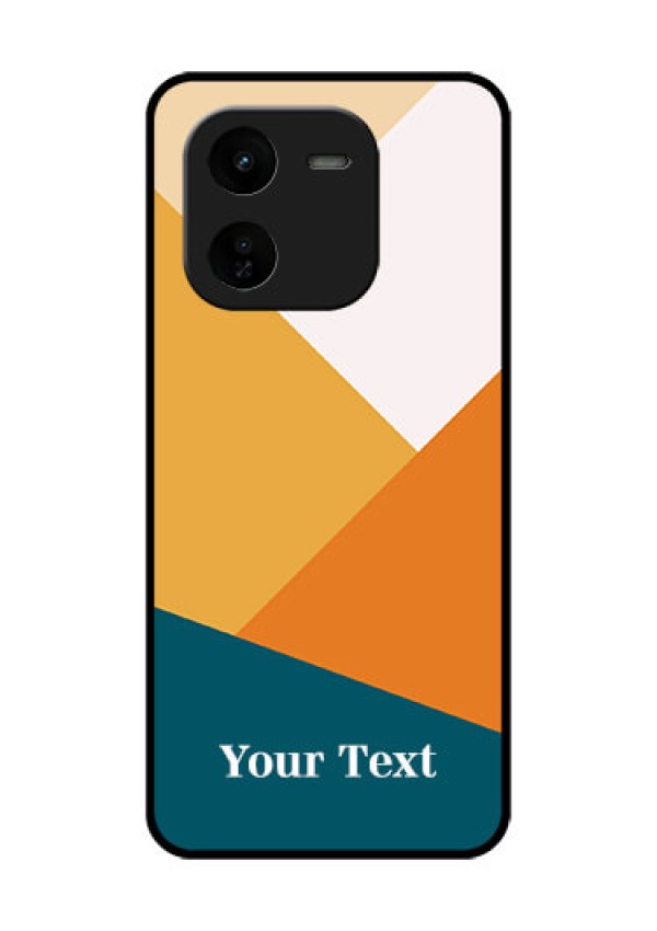 iQOO Z9X 5G Custom Glass Phone CaseStacked Multi - Colour Design