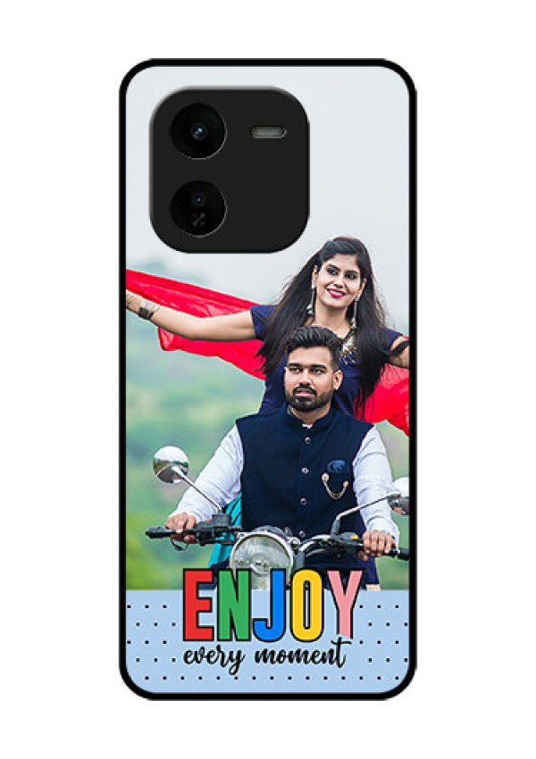 iQOO Z9X 5G Custom Glass Phone CaseEnjoy Every Moment Design