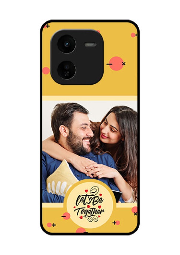 iQOO Z9X 5G Custom Glass Phone CaseLets Be Together Design