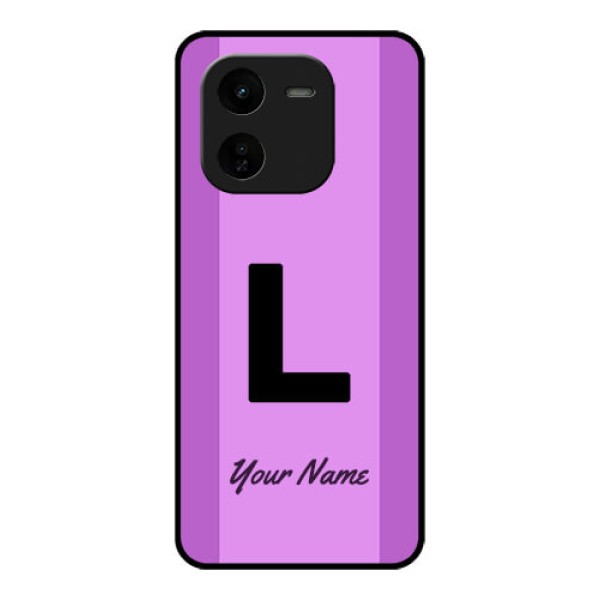 iQOO Z9X 5G Custom Glass Phone CaseTricolor Custom Text Design iQOO Z9X 5G Custom Glass Phone CaseTricolor Custom Text Design