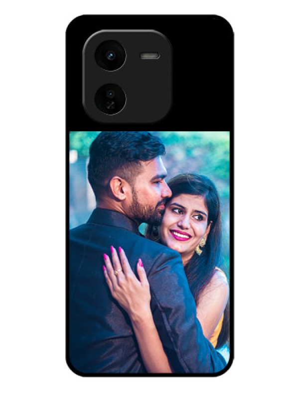 Custom iQOO Z9X 5G Custom Glass Phone Case - Upload Full Picture With Custom Color Design