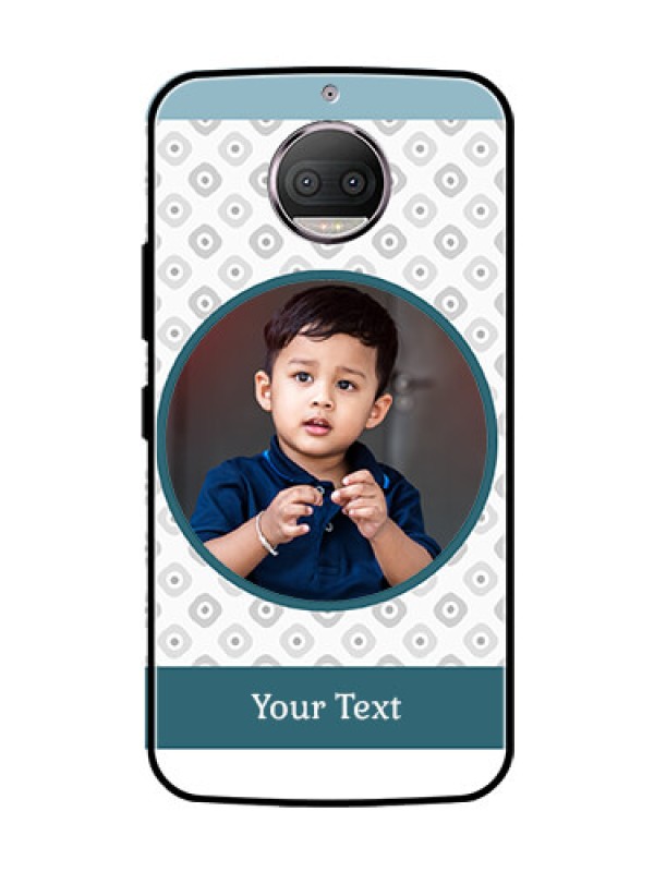 Custom Moto G5s Plus Personalized Glass Phone Case  - Premium Cover Design