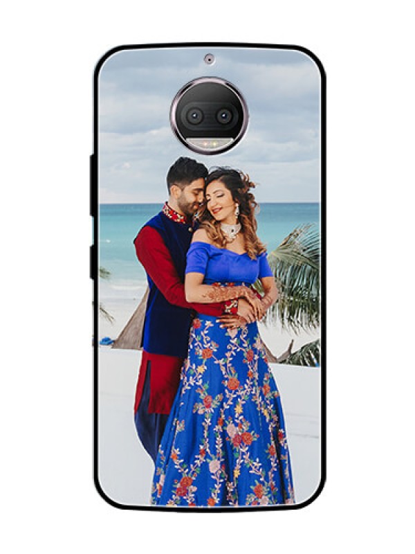Custom Moto G5s Plus Photo Printing on Glass Case  - Upload Full Picture Design
