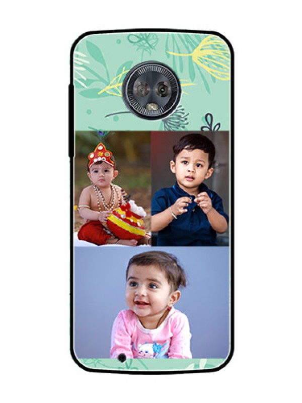 Custom Moto G6 Photo Printing on Glass Case  - Forever Family Design 