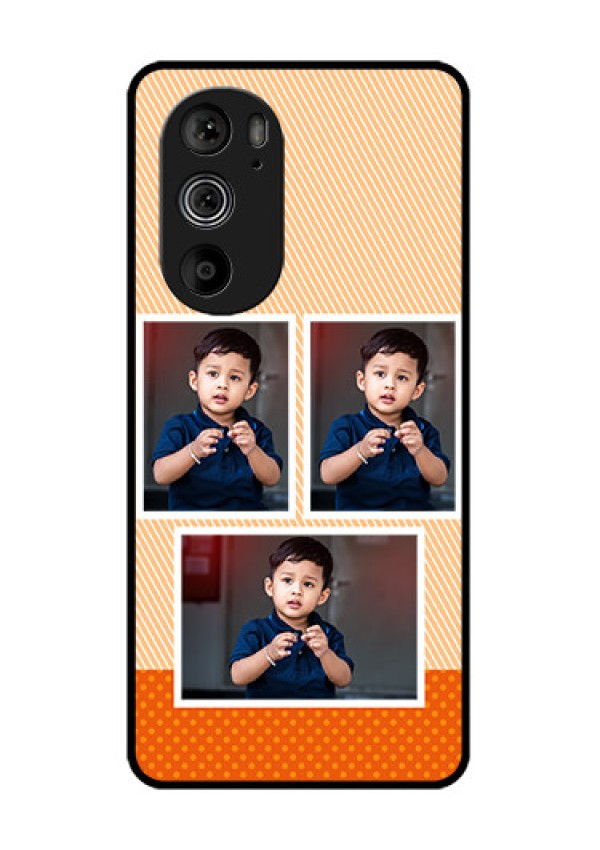 Motorola Edge 30 Pro Custom Glass Phone Case - Bulk Photos Upload Design