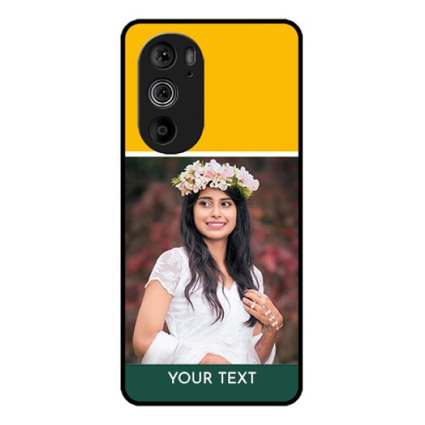 Motorola Edge 30 Pro Custom Glass Phone Case - Love You Design