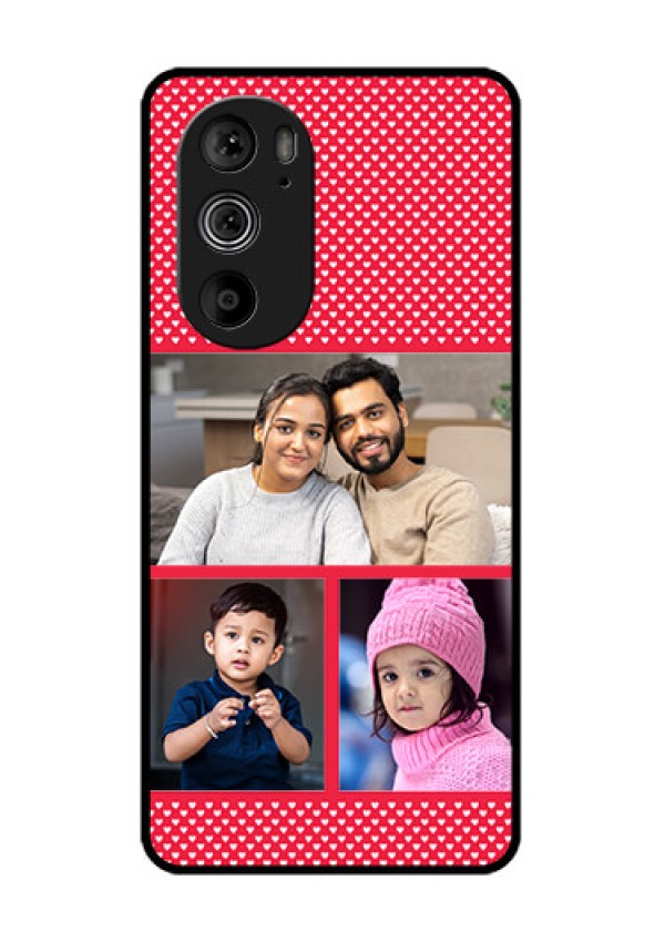 Motorola Edge 30 Pro Custom Glass Phone Case - Bulk Photo Upload Design