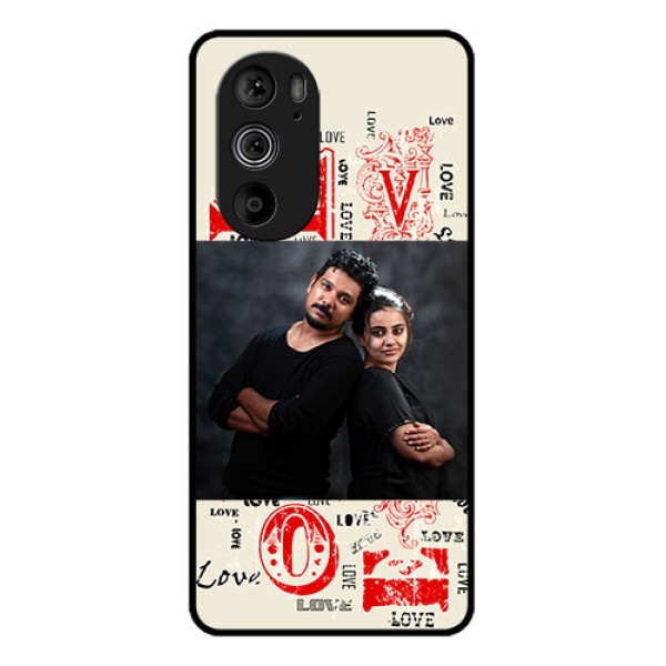Motorola Edge 30 Pro Custom Glass Phone Case - Trendy Love Design Case Motorola Edge 30 Pro Custom Glass Phone Case - Trendy Love Design Case