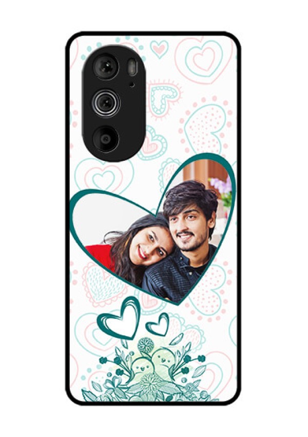 Motorola Edge 30 Pro Custom Glass Phone Case - Premium Couple Design